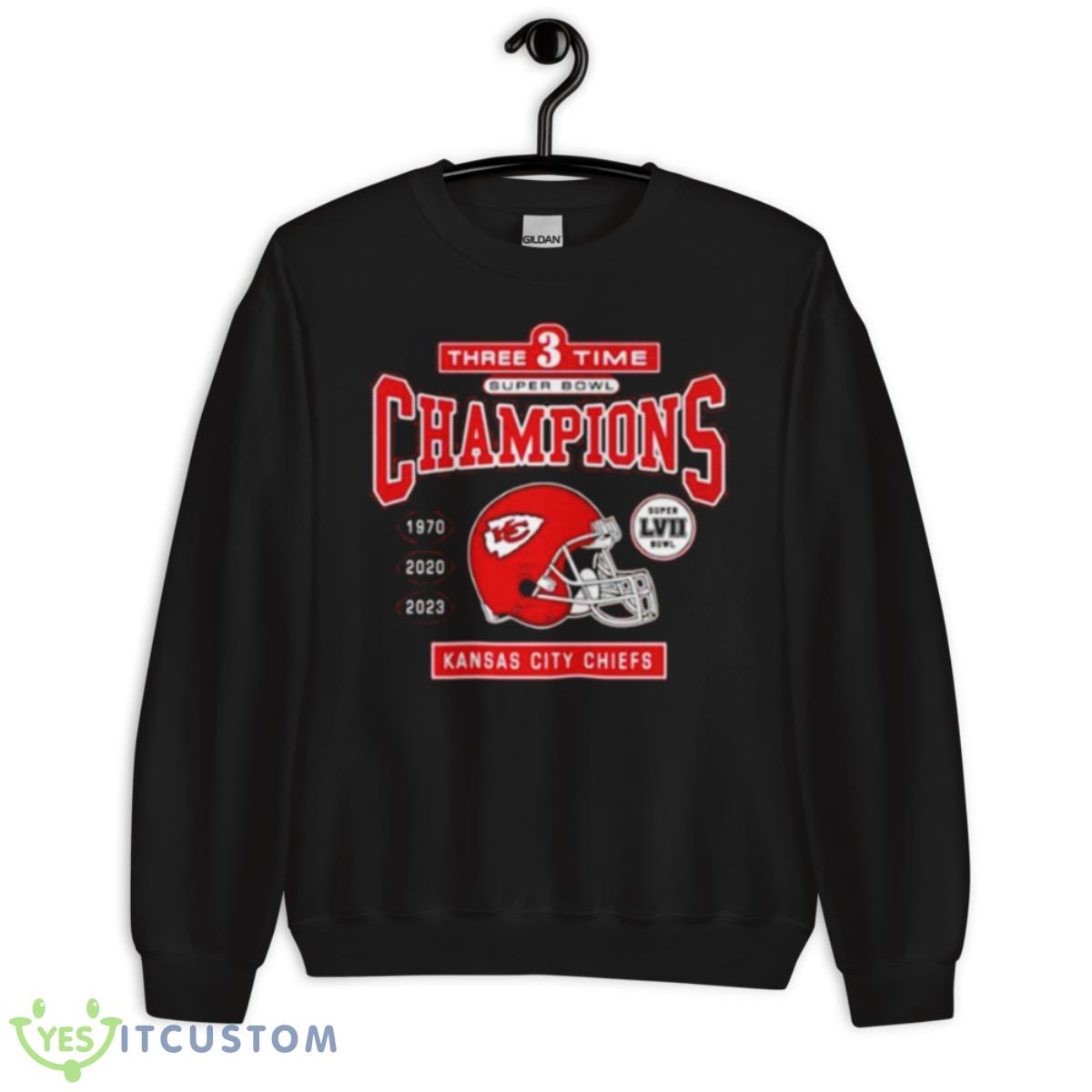 Chiefs Super Bowl Legacy 1970 2020 2023 Shirt 3 Chiefs Super Bowl Legacy 1970 2020 2023 Shirt - Unisex Crewneck Sweatshirt