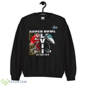 Chiefs Vs Eagles Super Bowl 57 Shirt 8 Chiefs Vs Eagles Super Bowl 57 Shirt - Unisex Crewneck Sweatshirt
