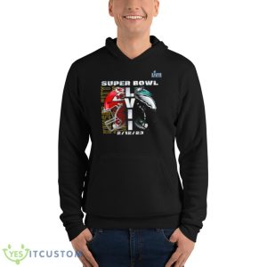 Chiefs Vs Eagles Super Bowl 57 Shirt 9 Chiefs Vs Eagles Super Bowl 57 Shirt - Unisex Fleece Pullover Hoodie
