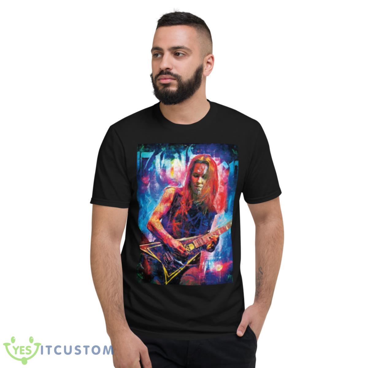 Children Of Bodom’s Alexi Laiho Frontman Tribute Shirt 2 Children Of Bodom’s Alexi Laiho Frontman Tribute Shirt - Short Sleeve T-Shirt