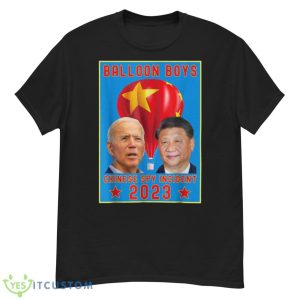 Chinese Surveillance Balloon Boys Joe Biden Vs Xi Jinping Shirt - G500 Men’s Classic T-Shirt
