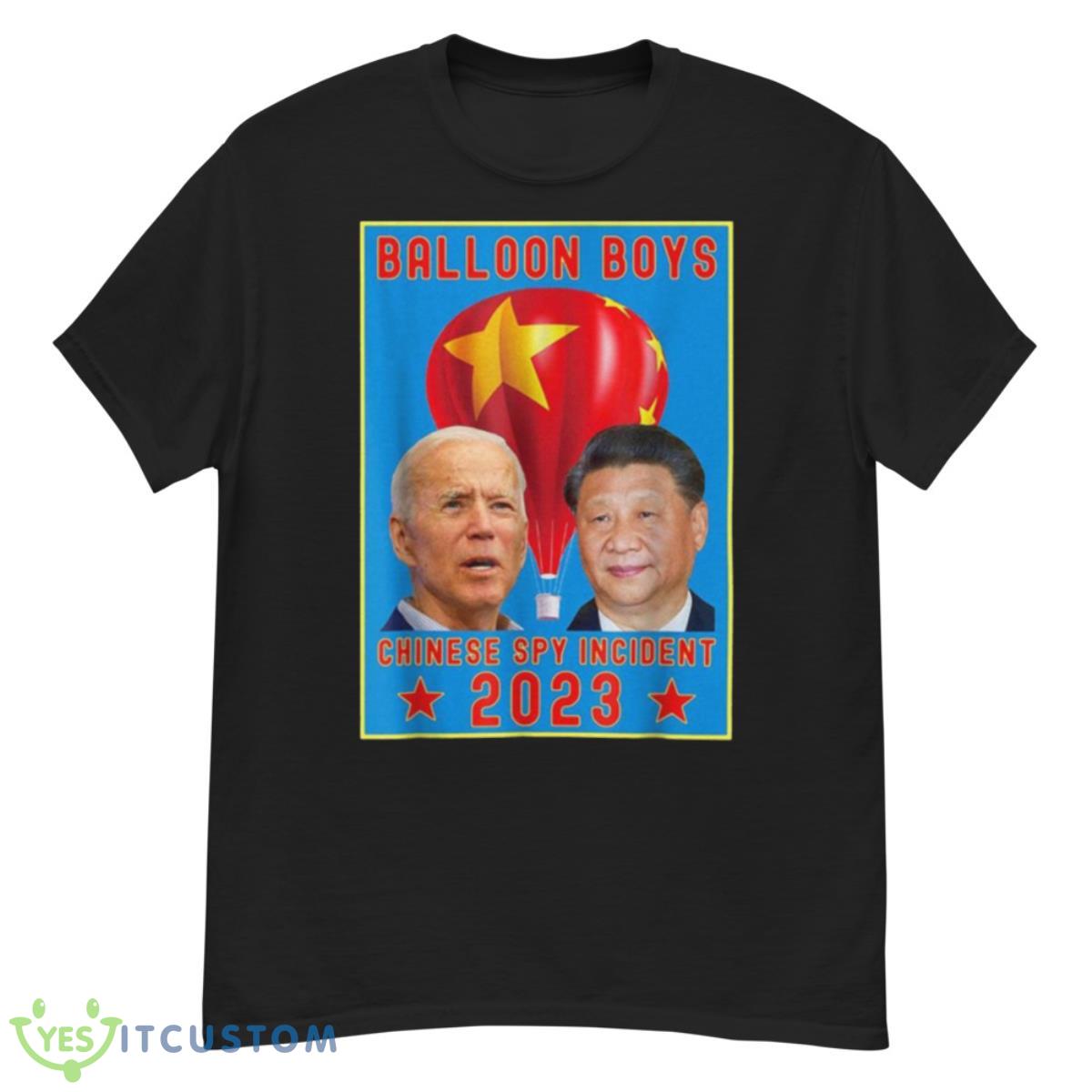 Chinese Surveillance Balloon Boys Joe Biden Vs Xi Jinping Shirt 12 Chinese Surveillance Balloon Boys Joe Biden Vs Xi Jinping Shirt - G500 Men’s Classic T-Shirt