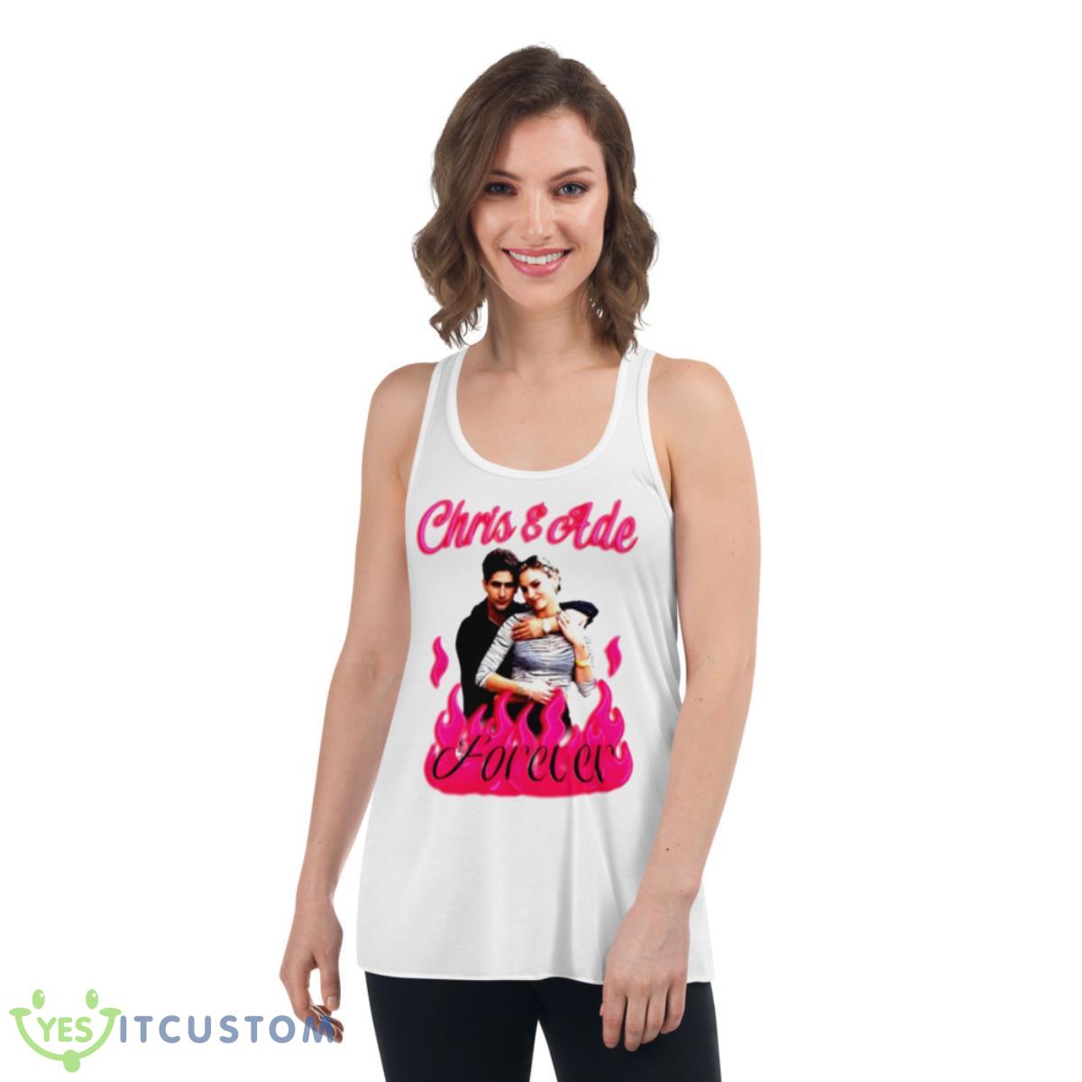 Chris And Ade Forever New Shirt 4 Chris And Ade Forever New Shirt - Women's Flowy Racerback Tank