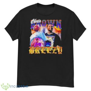 Chris Brown Breezy 90S Vintage King Of R&B Shirt - G500 Men’s Classic T-Shirt