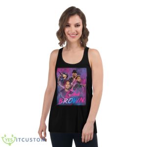 Chris Brown Breezy Hip Hop Tour 2022 Shirt 10 Chris Brown Breezy Hip Hop Tour 2022 Shirt - Women's Flowy Racerback Tank
