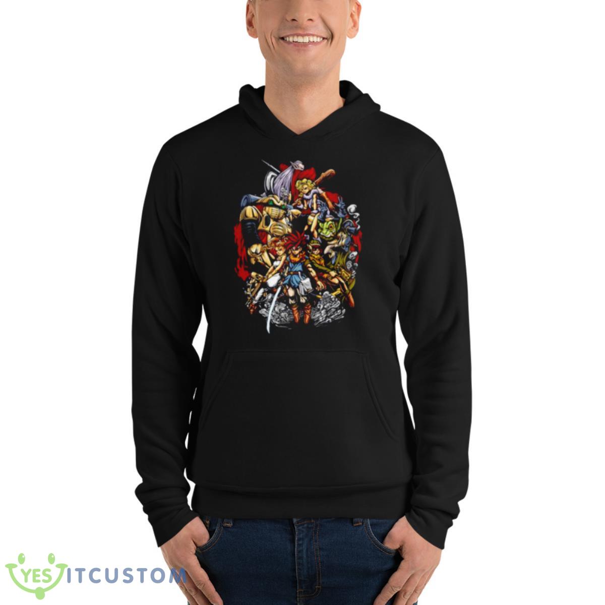 Chrono Trigger Dragon QuesShirt 13 Chrono Trigger Dragon QuesShirt - Unisex Fleece Pullover Hoodie