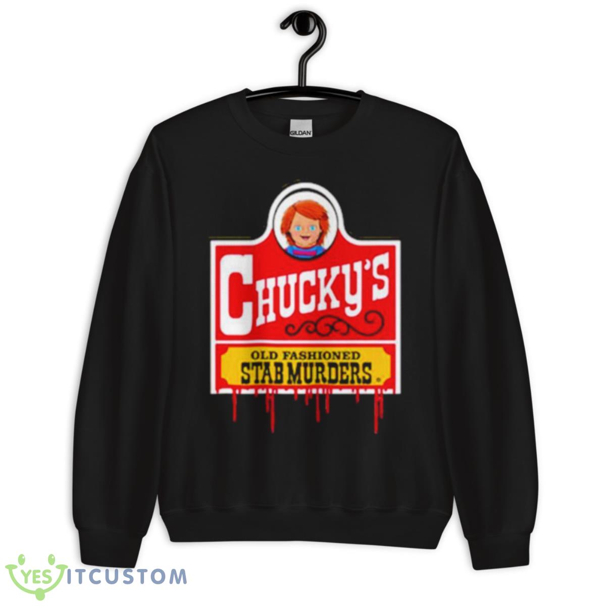 Chucky’s Wendy’s Shirt 3 Chucky’s Wendy’s Shirt - Unisex Crewneck Sweatshirt