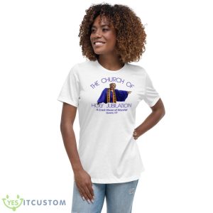 Church Of Jubilation Coming To America Shirt 9 Church Of Jubilation Coming To America Shirt - Women's Relaxed Short Sleeve Jersey Tee