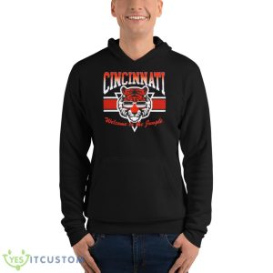 Cincinnati Welcome To The Jungle Shirt - Unisex Fleece Pullover Hoodie