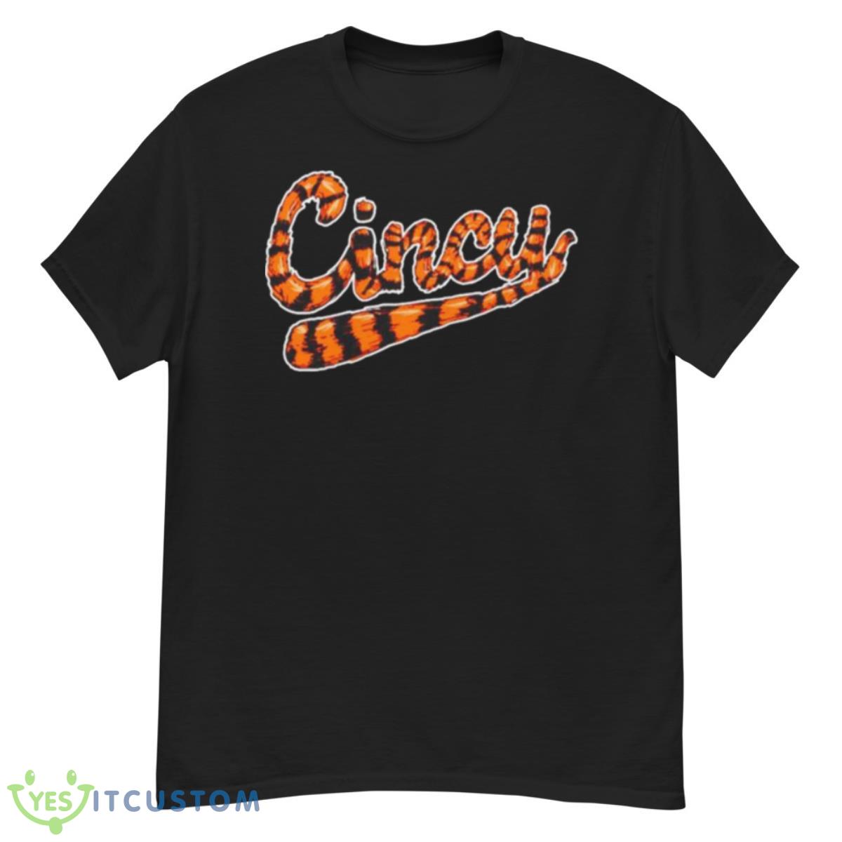 Cincy Tiger Stripe Script Shirt 12 Cincy Tiger Stripe Script Shirt - G500 Men’s Classic T-Shirt