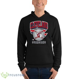 Cleveland Guardians Navy Ninety Seven Shirt - Unisex Fleece Pullover Hoodie
