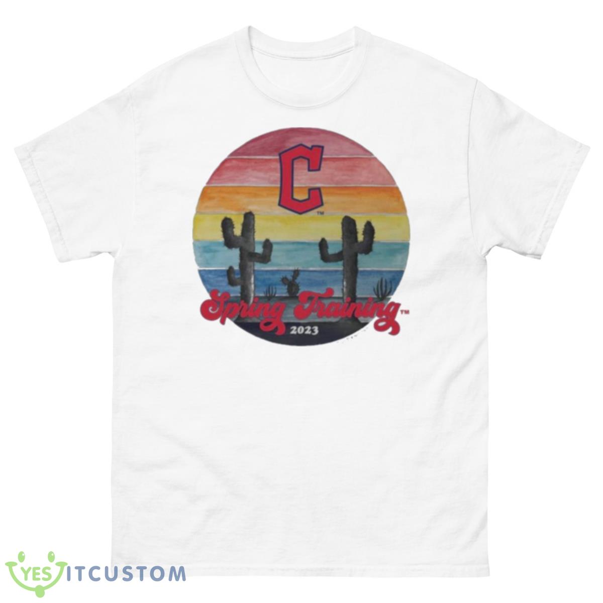 Cleveland Guardians Spring Training 2023 Vintage Shirt 10 Cleveland Guardians Spring Training 2023 Vintage Shirt - 500 Men’s Classic Tee Gildan