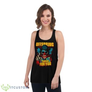 Clow Coming For You The Offspring Shirt - Women's Flowy Racerback Tank