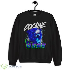 Cocaine Bear Shirt - Unisex Crewneck Sweatshirt