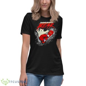 Coke Bear CocaCola Shirt - Women's Relaxed Short Sleeve Jersey Tee