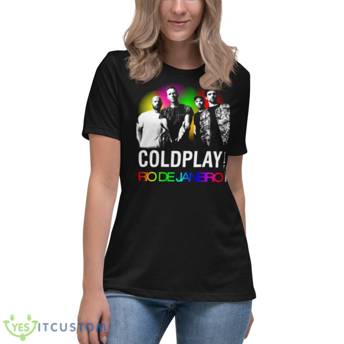Coldplay Music Of The Spheres Trendy Shirt 6 Coldplay Music Of The Spheres Trendy Shirt - Women's Relaxed Short Sleeve Jersey Tee
