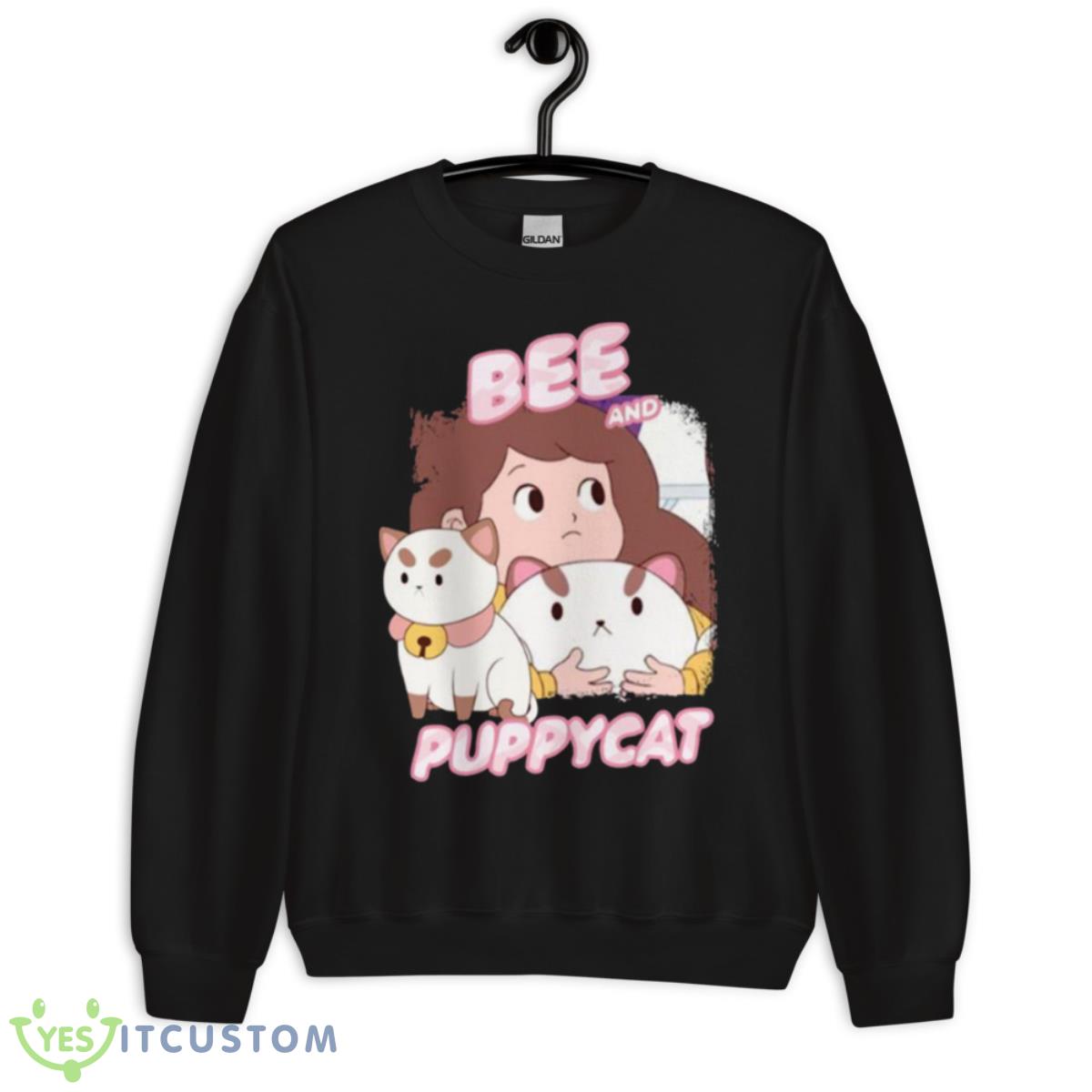 Collage Design Bee And Puppycat Cartoon Shirt 3 Collage Design Bee And Puppycat Cartoon Shirt - Unisex Crewneck Sweatshirt