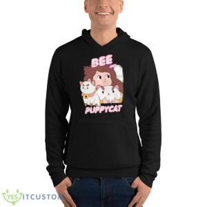 Collage Design Bee And Puppycat Cartoon Shirt 9 Collage Design Bee And Puppycat Cartoon Shirt - Unisex Fleece Pullover Hoodie