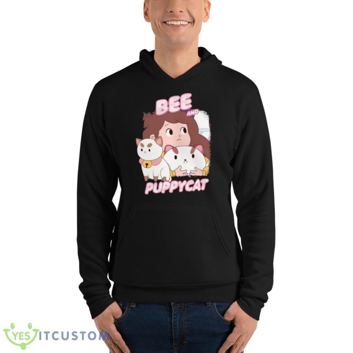 Collage Design Bee And Puppycat Cartoon Shirt 13 Collage Design Bee And Puppycat Cartoon Shirt - Unisex Fleece Pullover Hoodie