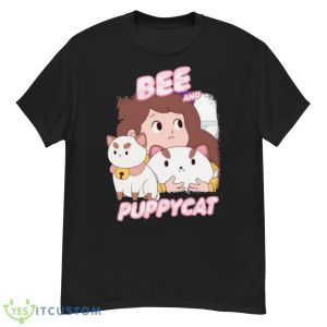 Collage Design Bee And Puppycat Cartoon Shirt - G500 Men’s Classic T-Shirt
