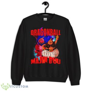 Collage Design Majin Buu Dragon Ball Shirt - Unisex Crewneck Sweatshirt