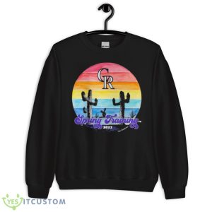 Colorado Rockies Tiny Turnip 2023 MLB Spring Training Shirt - Unisex Crewneck Sweatshirt
