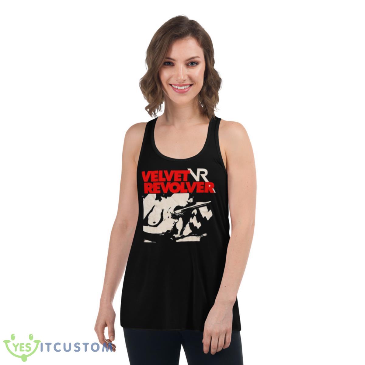 Come In Come On Velvet Revolver Shirt 5 Come In Come On Velvet Revolver Shirt - Women's Flowy Racerback Tank