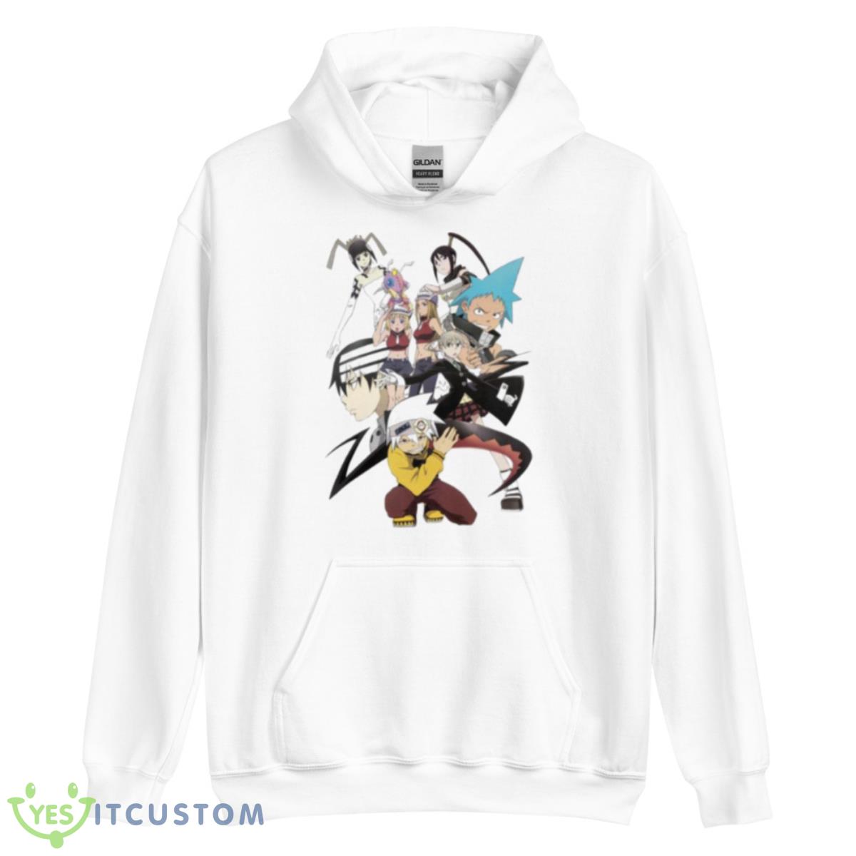 Cool Squad Goal Soul Eater Shirt 3 Cool Squad Goal Soul Eater Shirt - Unisex Heavy Blend Hooded Sweatshirt