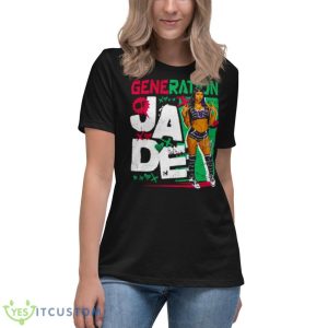 Cora Jade Generation Of Jade WWE Shirt - Women's Relaxed Short Sleeve Jersey Tee