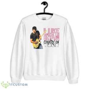Country On Tour Luke Bryan Tour 2023 Shirt - Unisex Heavy Blend Crewneck Sweatshirt