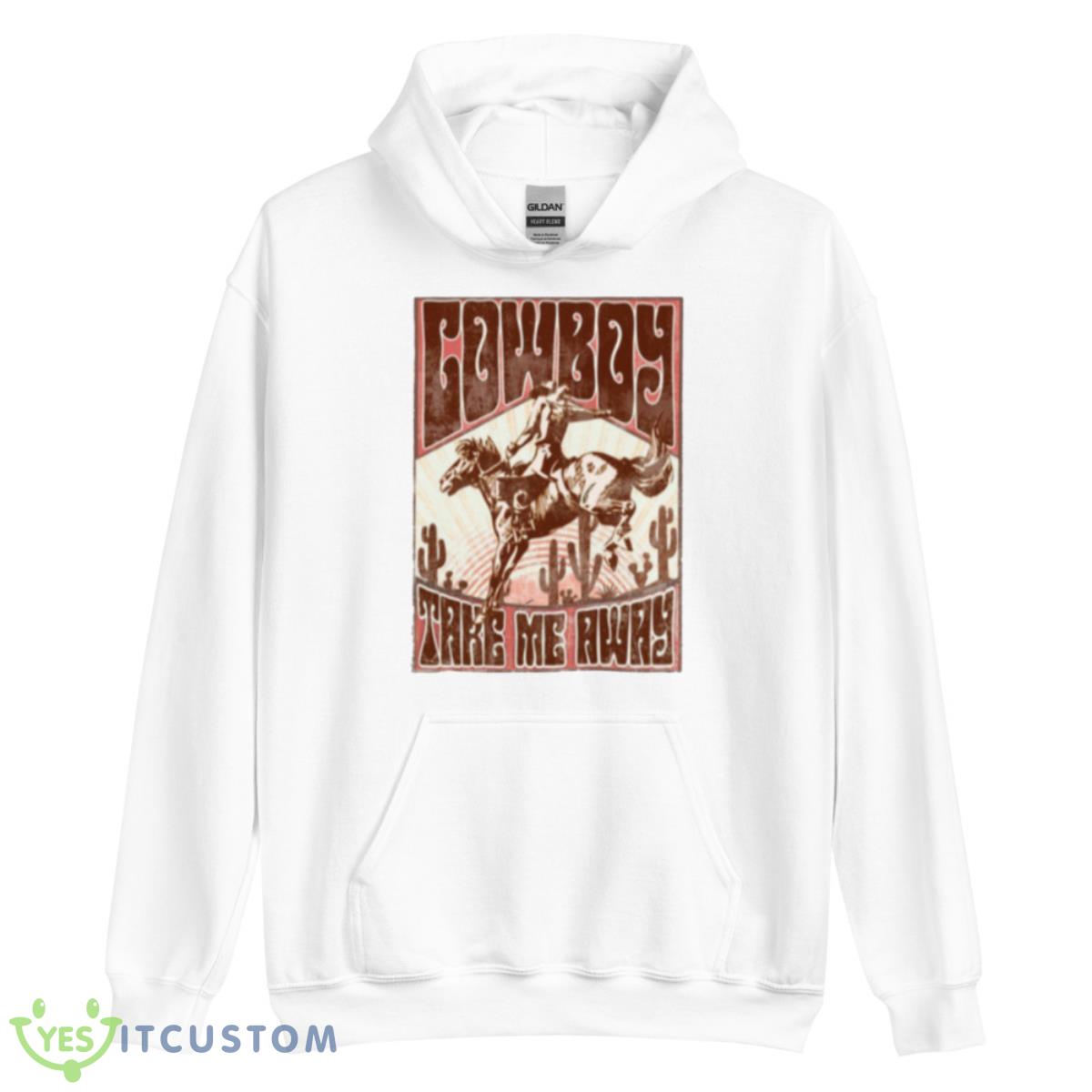 Cowboy Take Me Away Western Cowboy Shirt 11 Cowboy Take Me Away Western Cowboy Shirt - Unisex Heavy Blend Hooded Sweatshirt