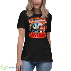 Crappy Worldwide USA Vs China Shirt - Women's Relaxed Short Sleeve Jersey Tee
