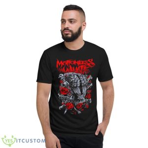Creatures Black Birds Rose Motionless Shirt - Short Sleeve T-Shirt