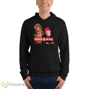 Cringey Tees Bizkits And Gravy Shirt - Unisex Fleece Pullover Hoodie