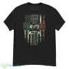 Cross America Flag Green White Orange Irish Pride Shirt - G500 Men’s Classic T-Shirt
