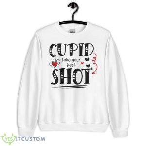 Cupid Take Your Best ShoShirt - Unisex Heavy Blend Crewneck Sweatshirt
