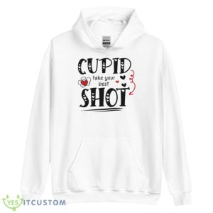 Cupid Take Your Best ShoShirt - Unisex Heavy Blend Hooded Sweatshirt