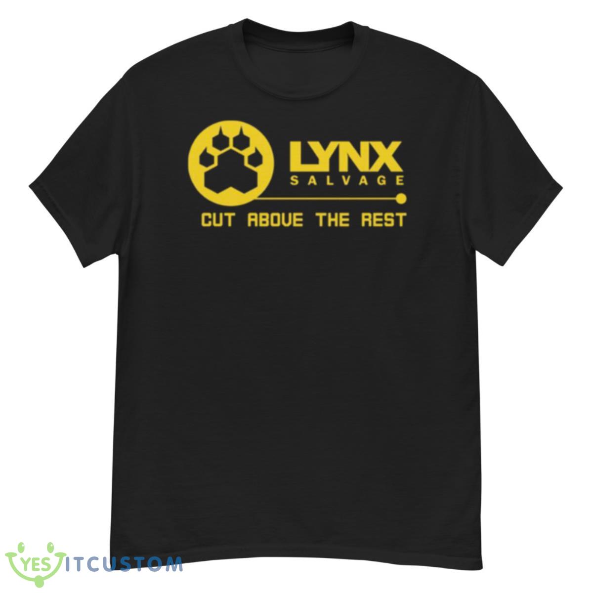 Cut Above Lynx Salvage Corp Orange Logo Shipbreaker Hardspace Shirt 12 Cut Above Lynx Salvage Corp Orange Logo Shipbreaker Hardspace Shirt - G500 Men’s Classic T-Shirt