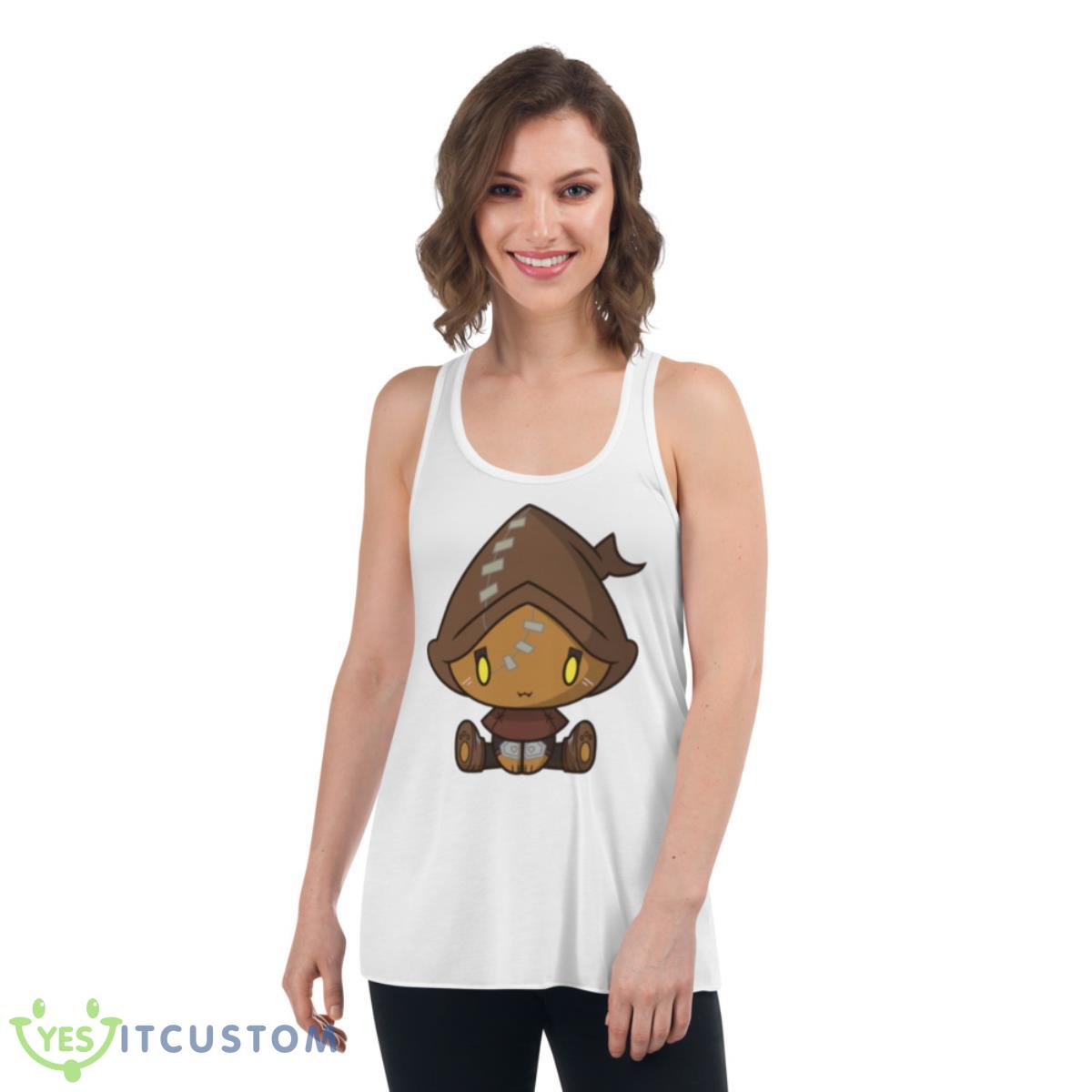 Cute Broke Smol Chibi Bean Skylander Shirt 4 Cute Broke Smol Chibi Bean Skylander Shirt - Women's Flowy Racerback Tank