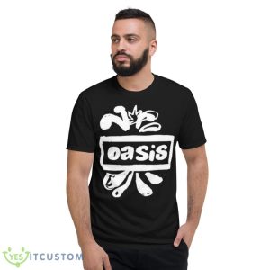 Cute Fanart Oasis Band Logo Shirt - Short Sleeve T-Shirt