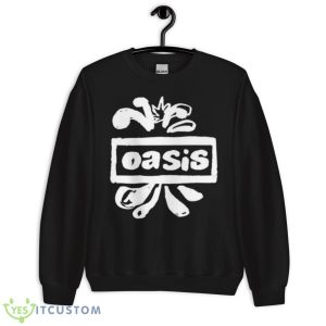 Cute Fanart Oasis Band Logo Shirt - Unisex Crewneck Sweatshirt