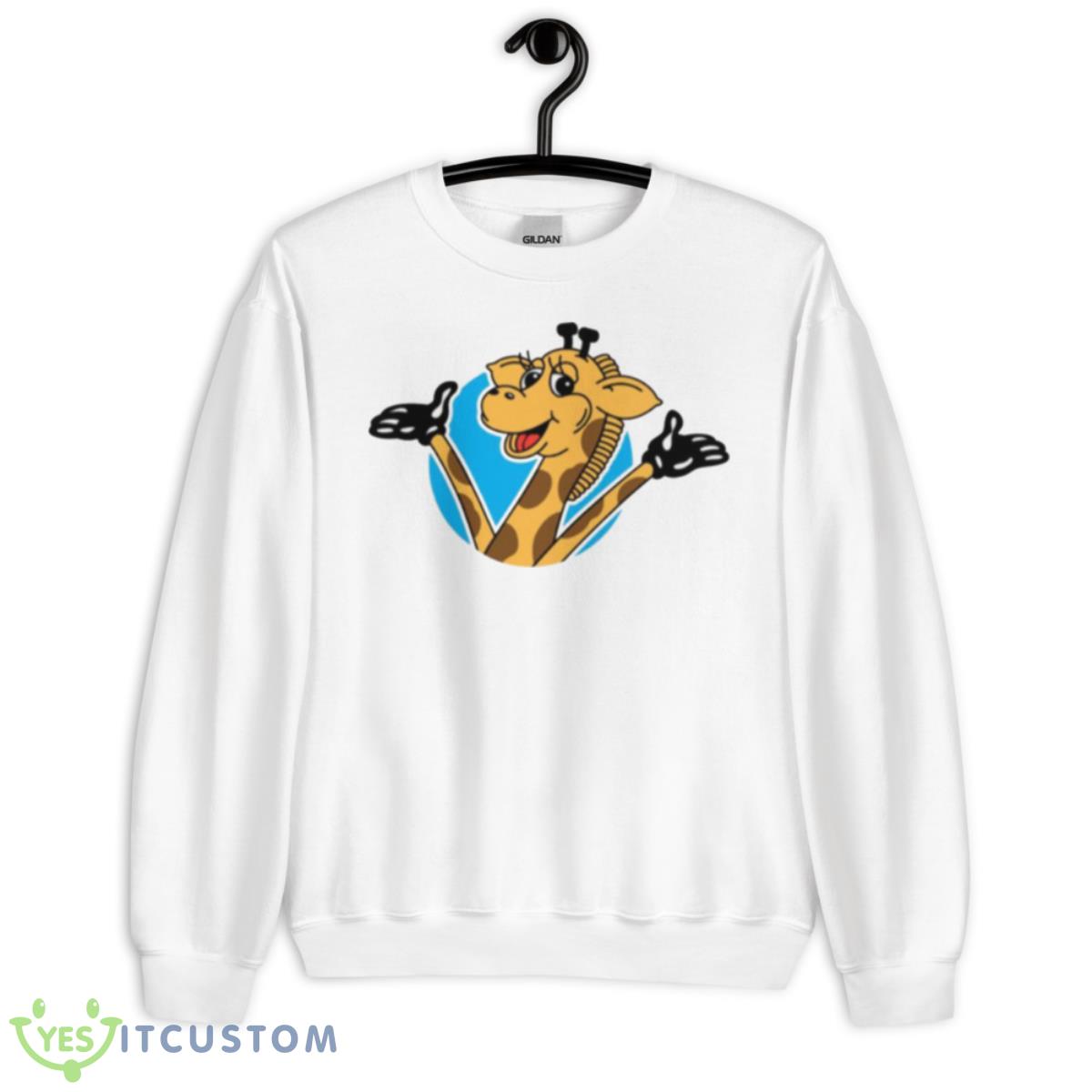 Cute Giraffe Design Healty Harold Shirt 11 Cute Giraffe Design Healty Harold Shirt - Unisex Heavy Blend Crewneck Sweatshirt