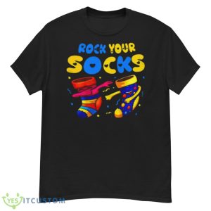 Dabbing World Down Syndrome Rock Your Socks Shirt - G500 Men’s Classic T-Shirt
