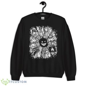 Dark Refractions Black Mirror Shirt 8 Dark Refractions Black Mirror Shirt - Unisex Crewneck Sweatshirt