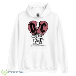 Dashboard Confessional Heavy HearShirt - Unisex Heavy Blend Hooded Sweatshirt