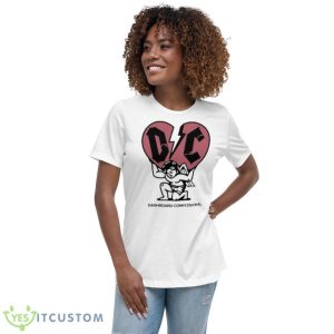 Dashboard Confessional Heavy HearShirt - Women's Relaxed Short Sleeve Jersey Tee