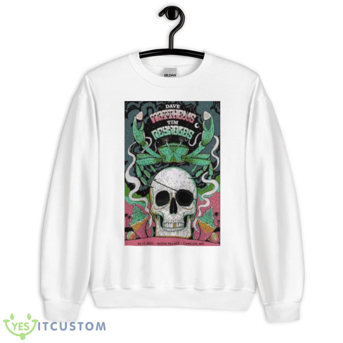 Dave Matthews Band And Tim Mexico 2023 Shirt 2 Dave Matthews Band And Tim Mexico 2023 Shirt - Unisex Heavy Blend Crewneck Sweatshirt