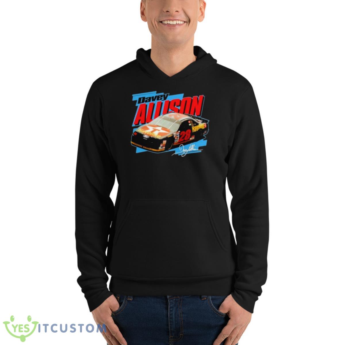 Davey Allison America Racing Car Shirt 4 Davey Allison America Racing Car Shirt - Unisex Fleece Pullover Hoodie