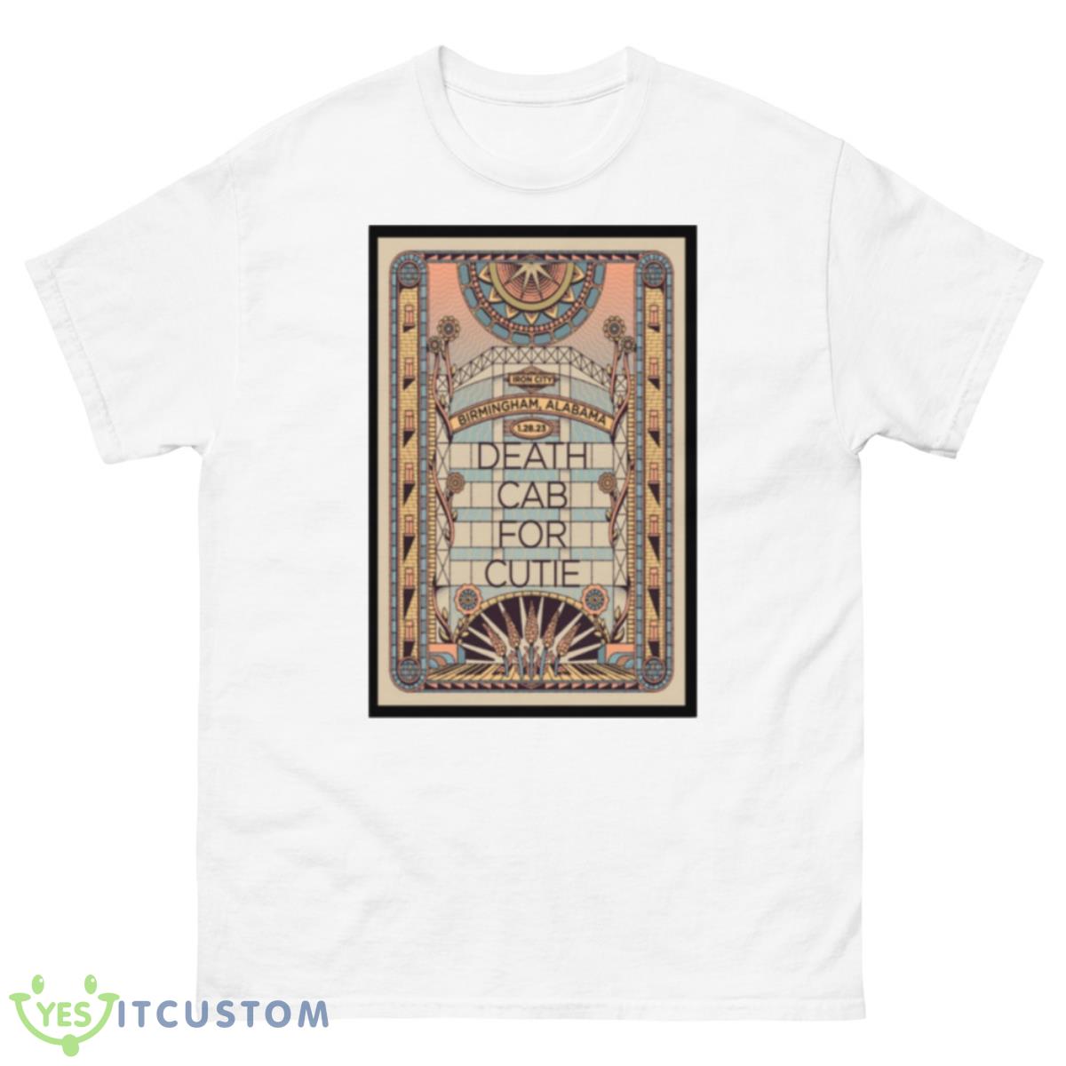 Death Cab For Cutie Birmingham Concert Iron City Alabama Jan 28th 2023 Shirt 10 Death Cab For Cutie Birmingham Concert Iron City Alabama Jan 28th 2023 Shirt - 500 Men’s Classic Tee Gildan