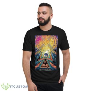 Def Leppard 2023 Feb 10th & 11th Etess Arena Atlantic City New Jersey Poster Shirt - Short Sleeve T-Shirt